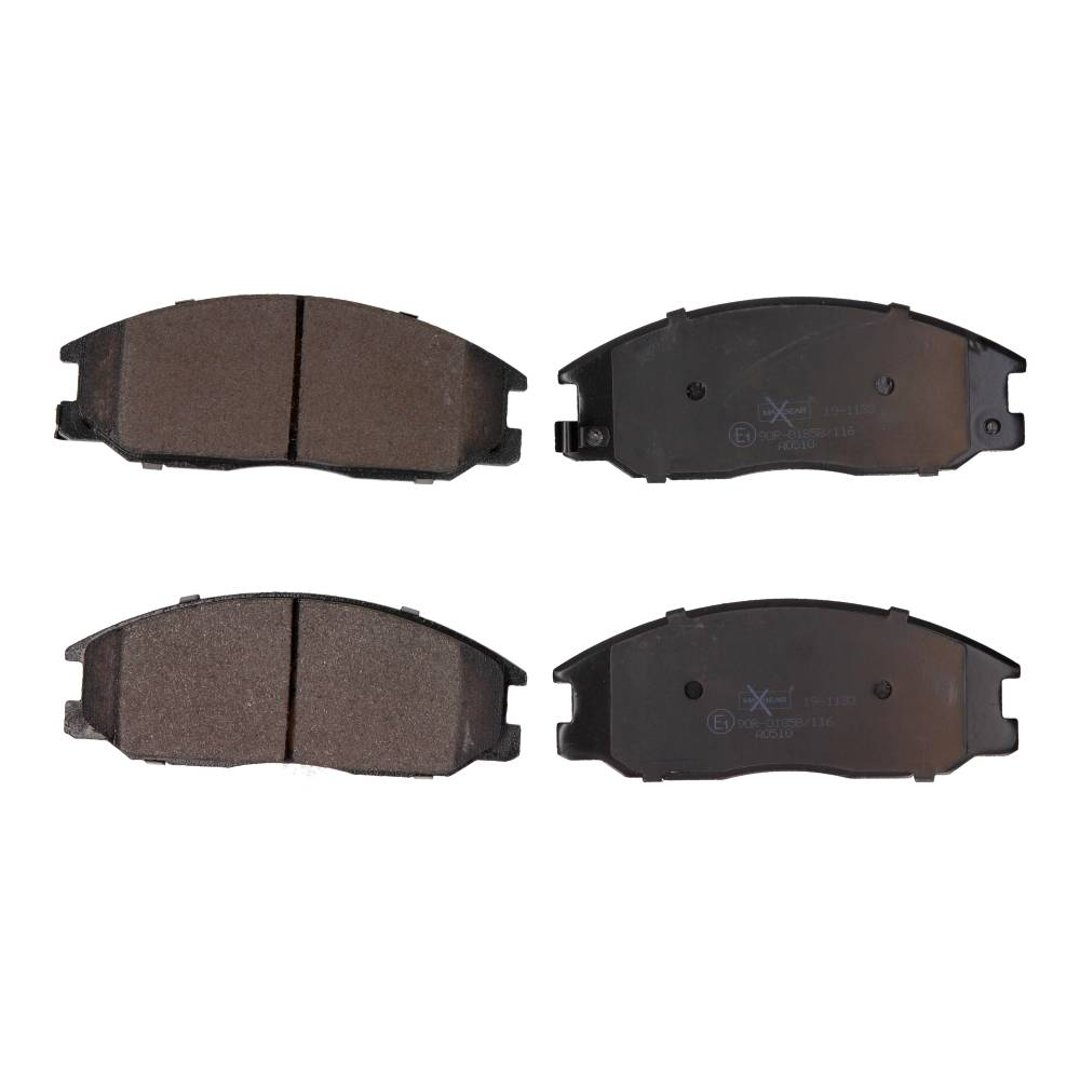 MaxGear Zestaw klocków hamulcowych, hamulce tarczowe 19-1133