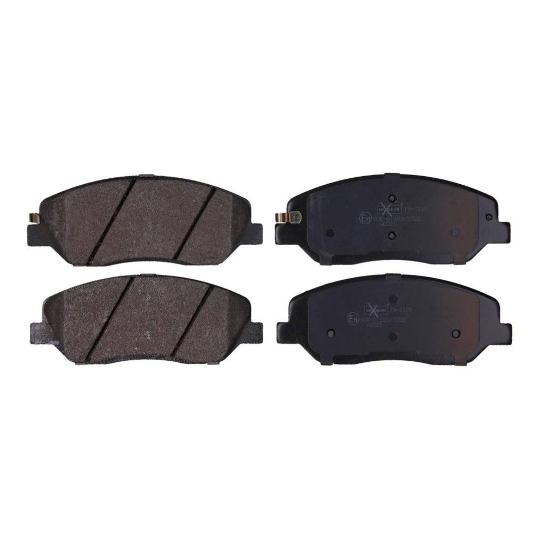 MaxGear Zestaw klocków hamulcowych, hamulce tarczowe 19-1135