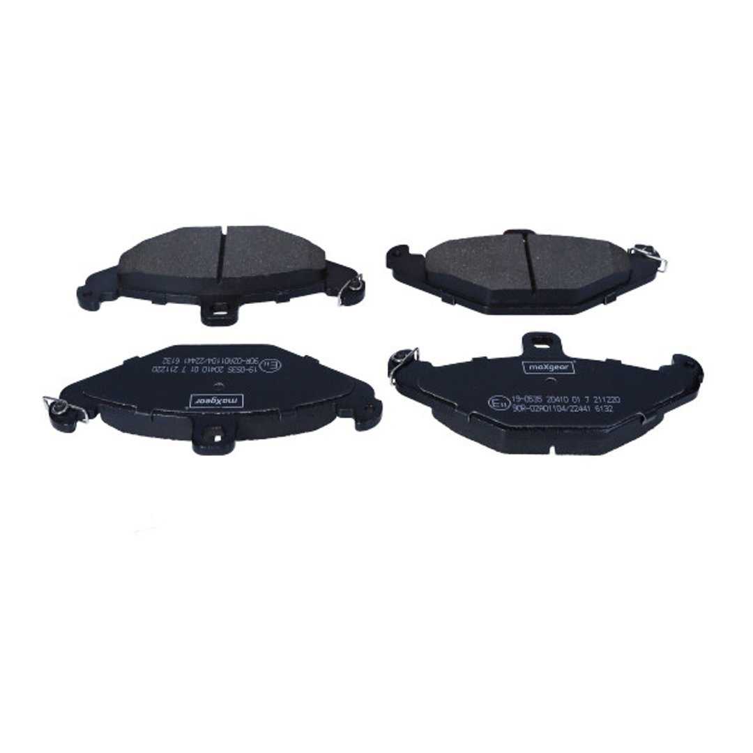 MaxGear Zestaw klocków hamulcowych, hamulce tarczowe 19-0535