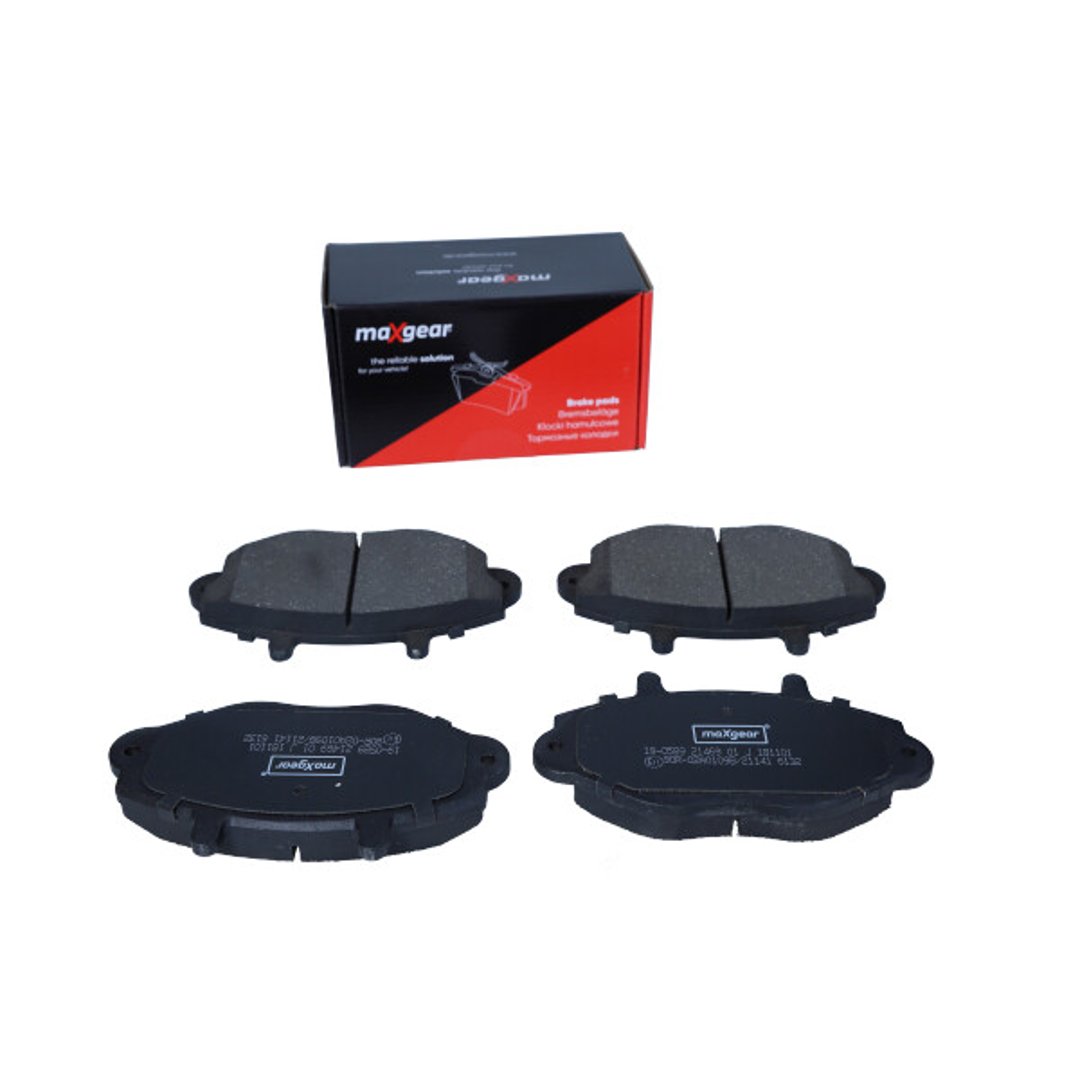 MaxGear Zestaw klocków hamulcowych, hamulce tarczowe 19-0589