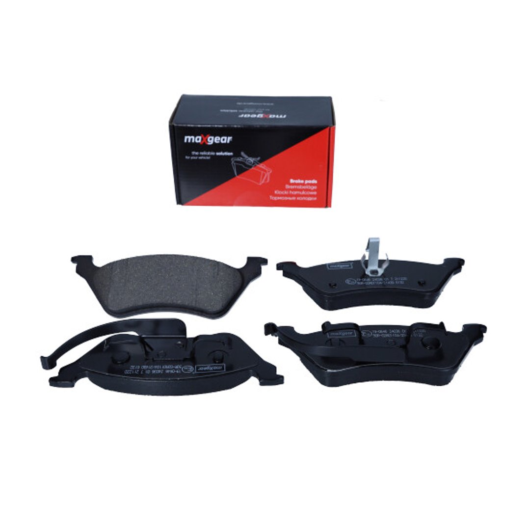 MaxGear Zestaw klocków hamulcowych, hamulce tarczowe 19-0646