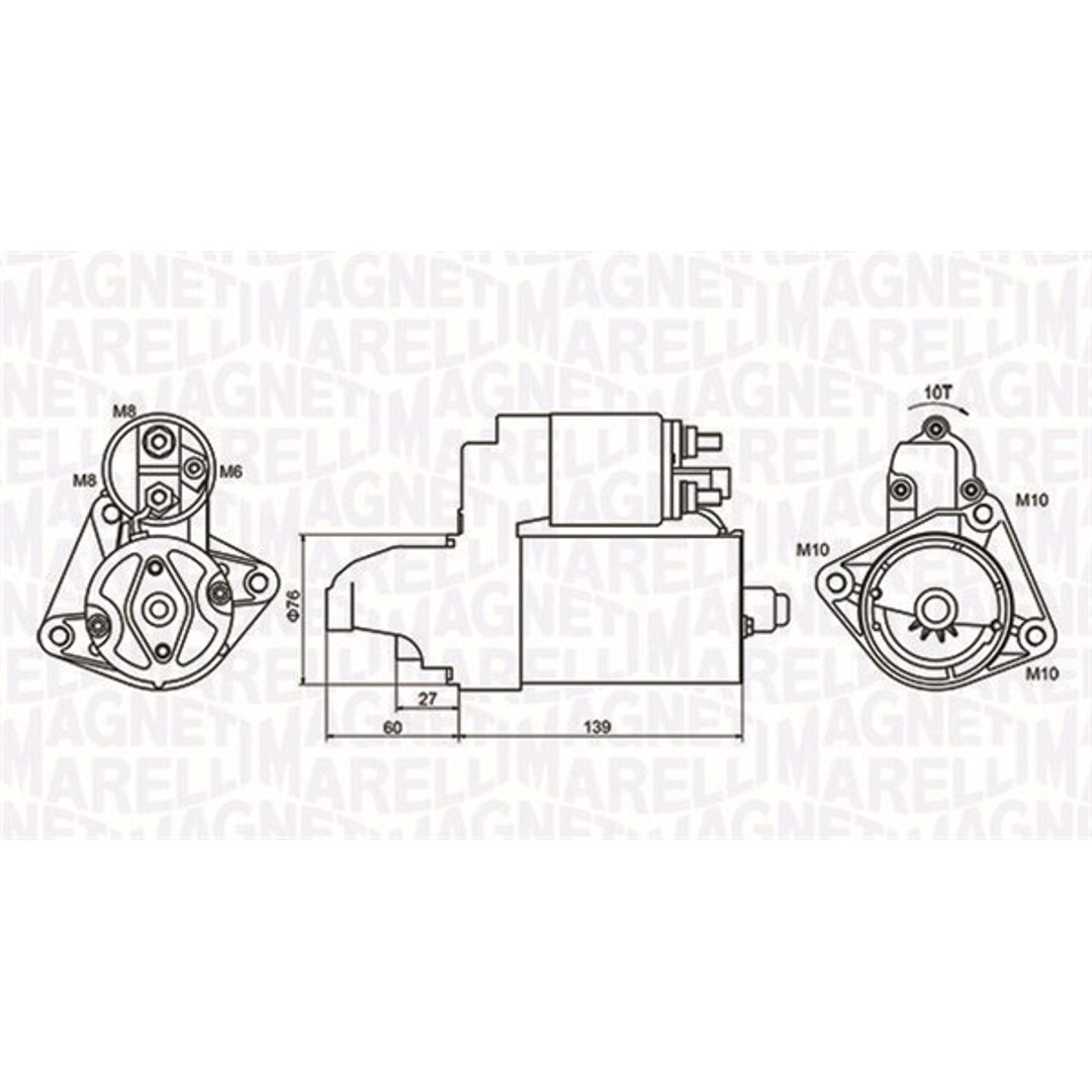 Rozrusznik Magneti Marelli 063721050010