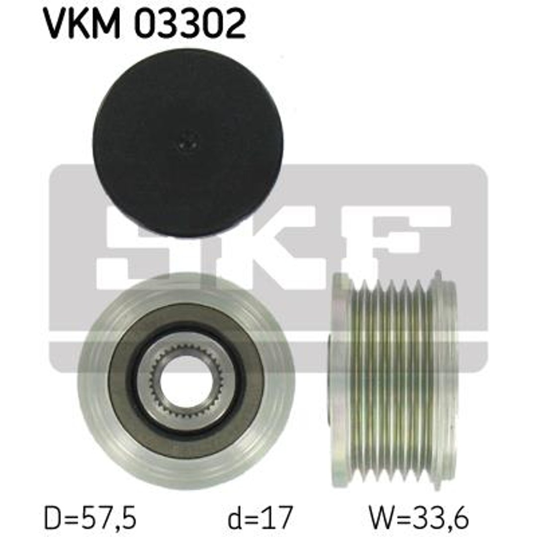 SKF Sprzęgło jednokierunkowe alternatora VKM 03302