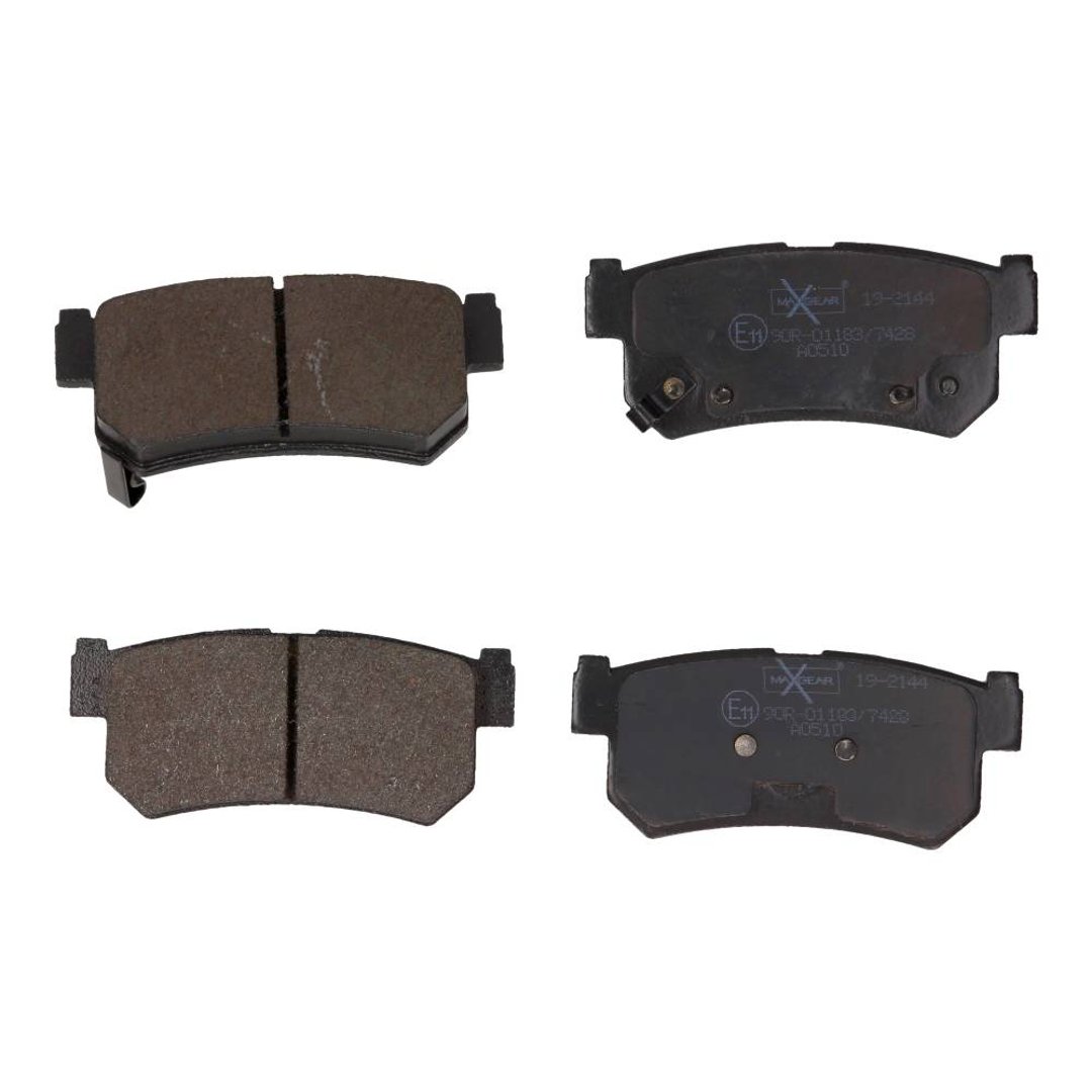 MaxGear Zestaw klocków hamulcowych, hamulce tarczowe 19-2144