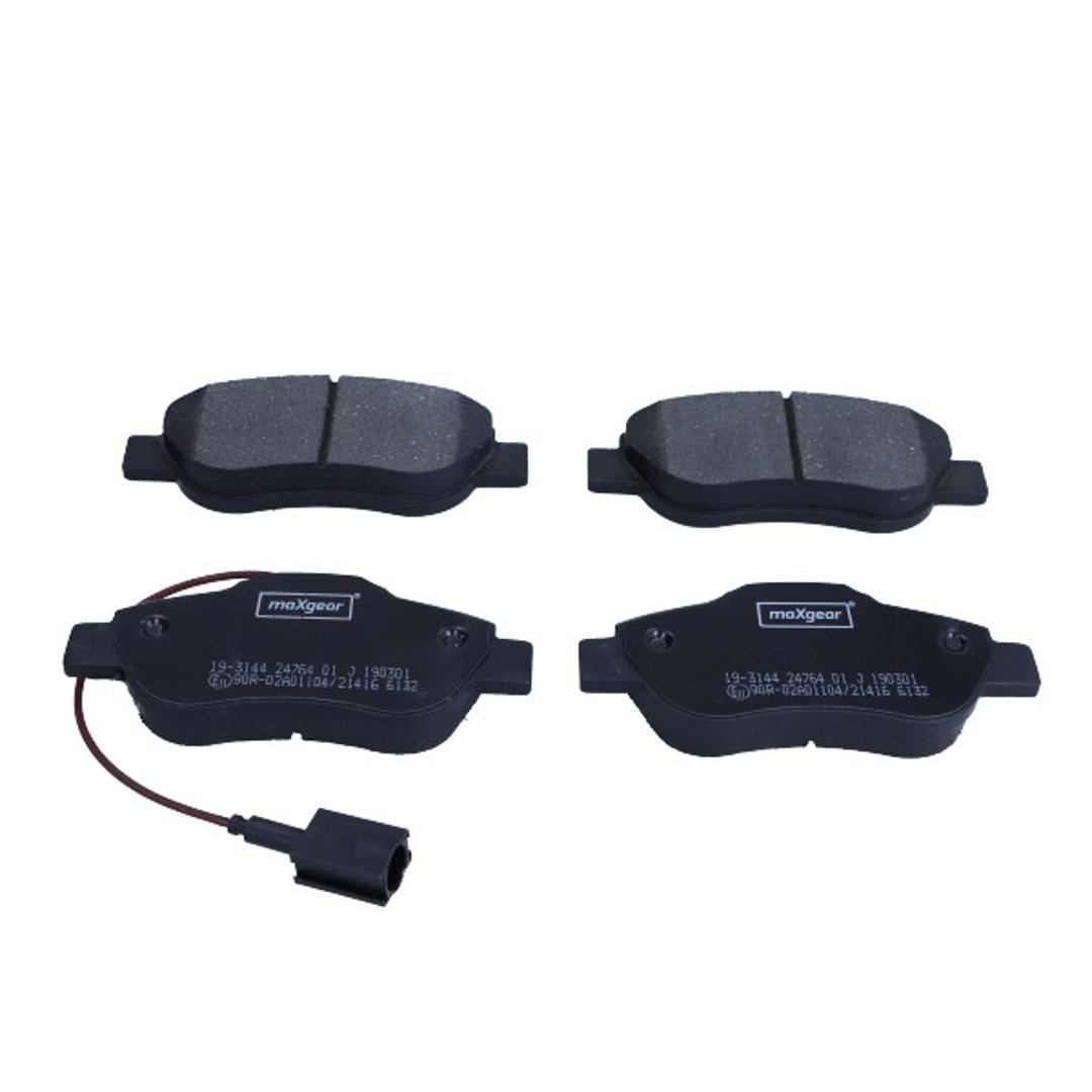 MaxGear Zestaw klocków hamulcowych, hamulce tarczowe 19-3144