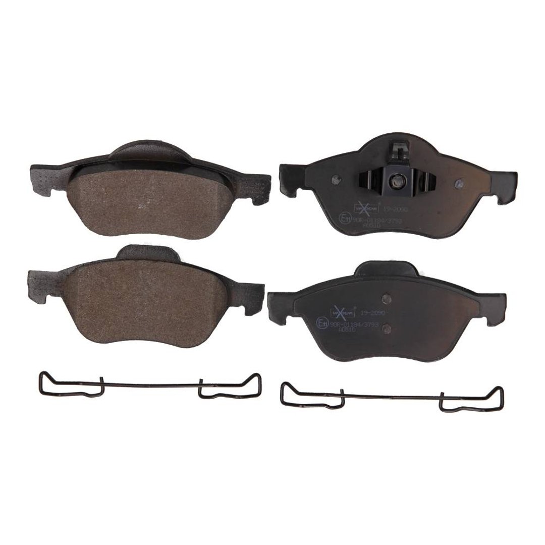 MaxGear Zestaw klocków hamulcowych, hamulce tarczowe 19-2090
