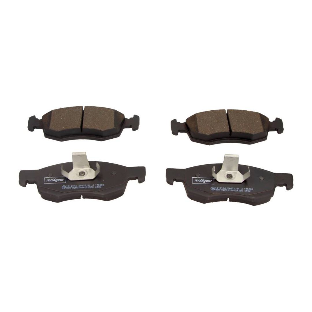 MaxGear Zestaw klocków hamulcowych, hamulce tarczowe 19-2146