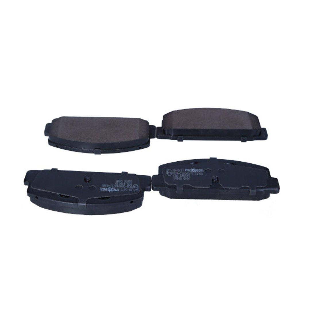 MaxGear Zestaw klocków hamulcowych, hamulce tarczowe 19-0477