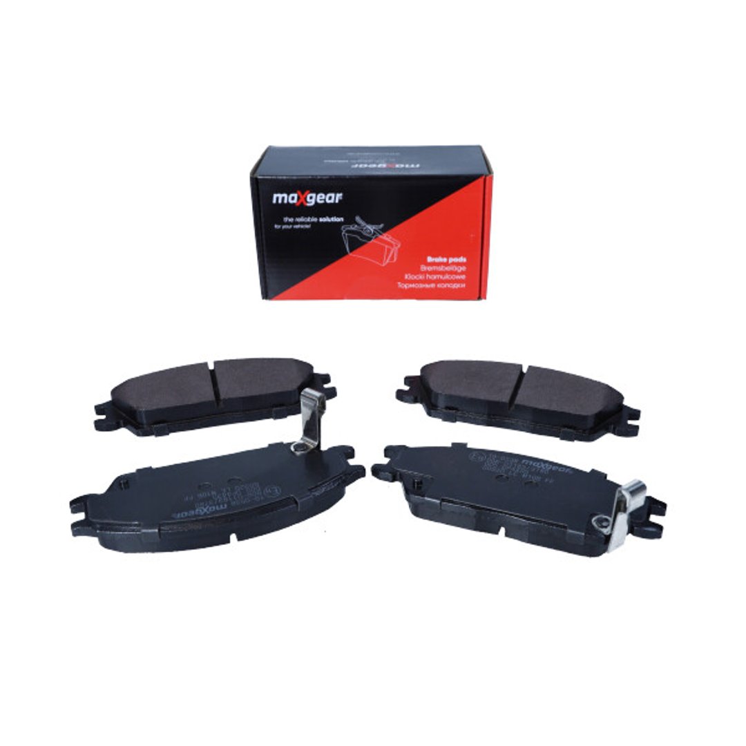 MaxGear Zestaw klocków hamulcowych, hamulce tarczowe 19-0538
