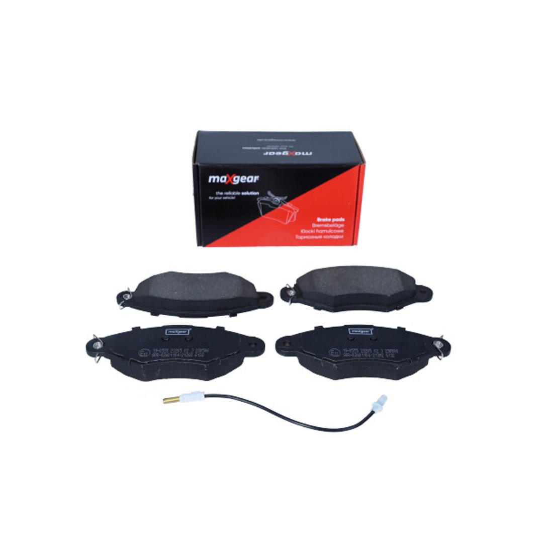 MaxGear Zestaw klocków hamulcowych, hamulce tarczowe 19-0555