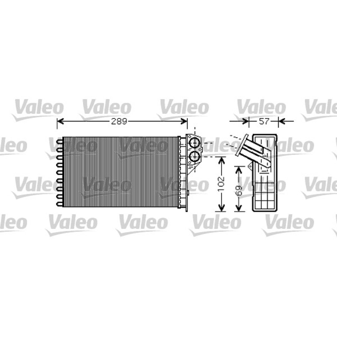 Nagrzewnica VALEO 812322