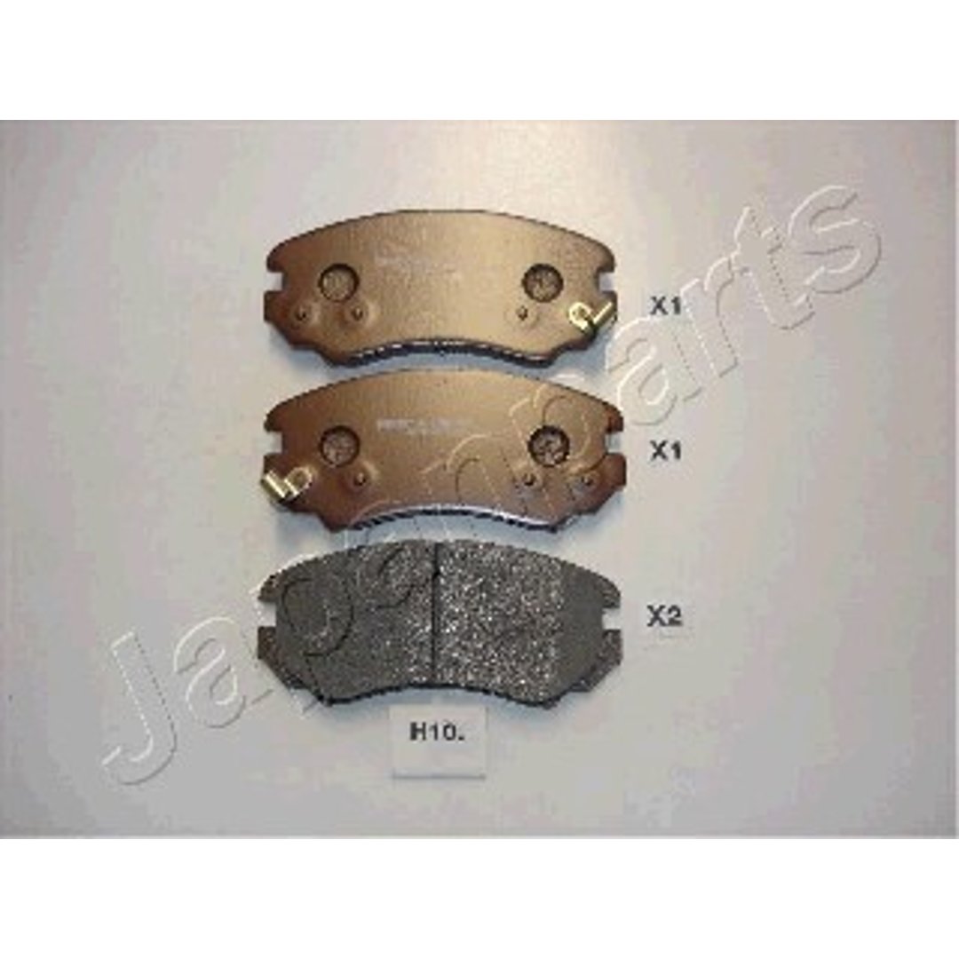 JAPANPARTS Zestaw klocków hamulcowych, hamulce tarczowe PA-H10AF