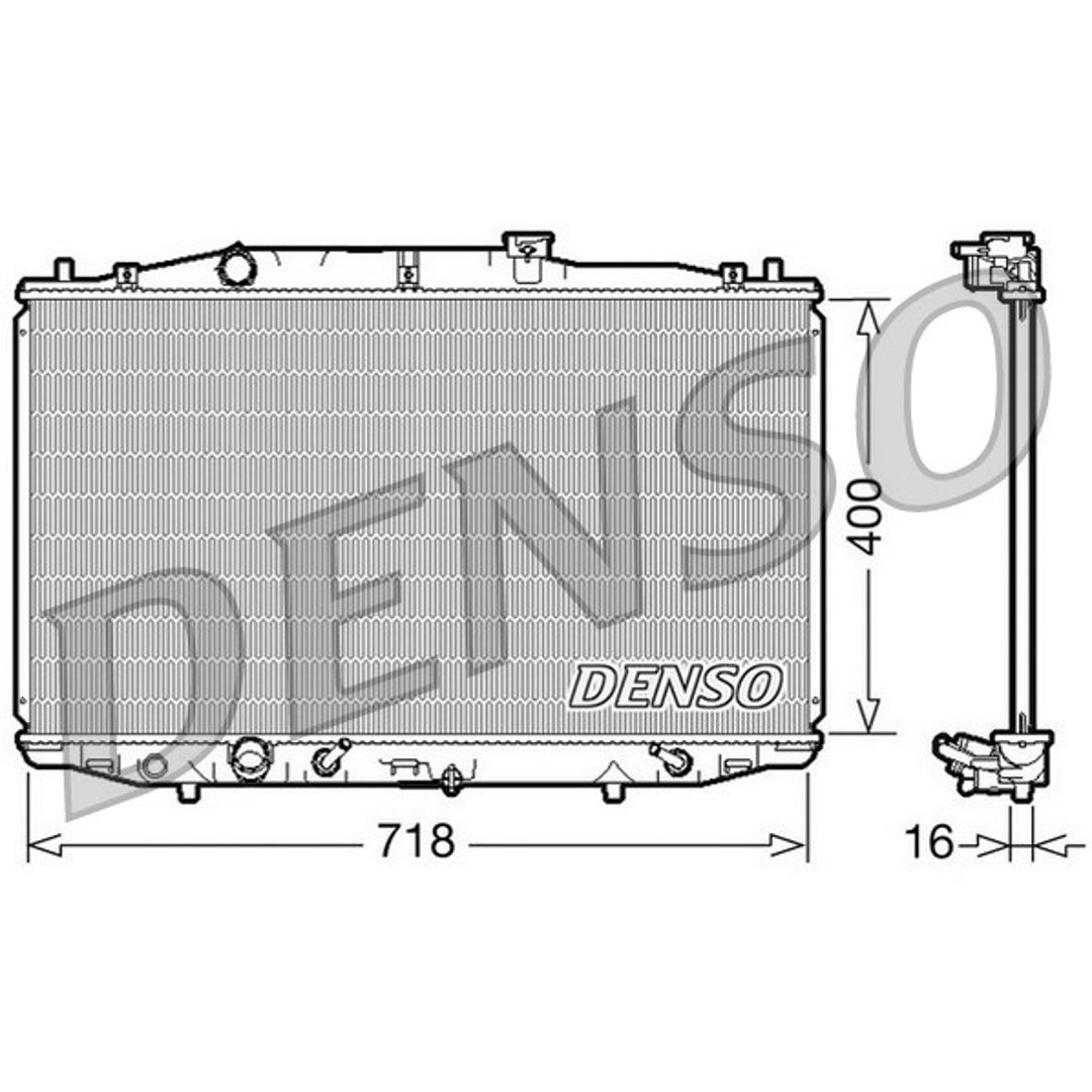 DENSO CHŁODNICA ACCORD VII 2.4