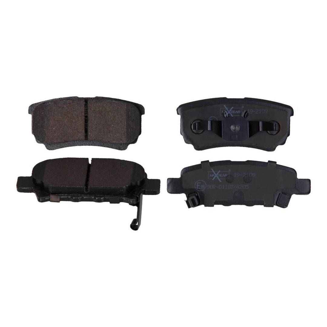 MaxGear Zestaw klocków hamulcowych, hamulce tarczowe 19-2109