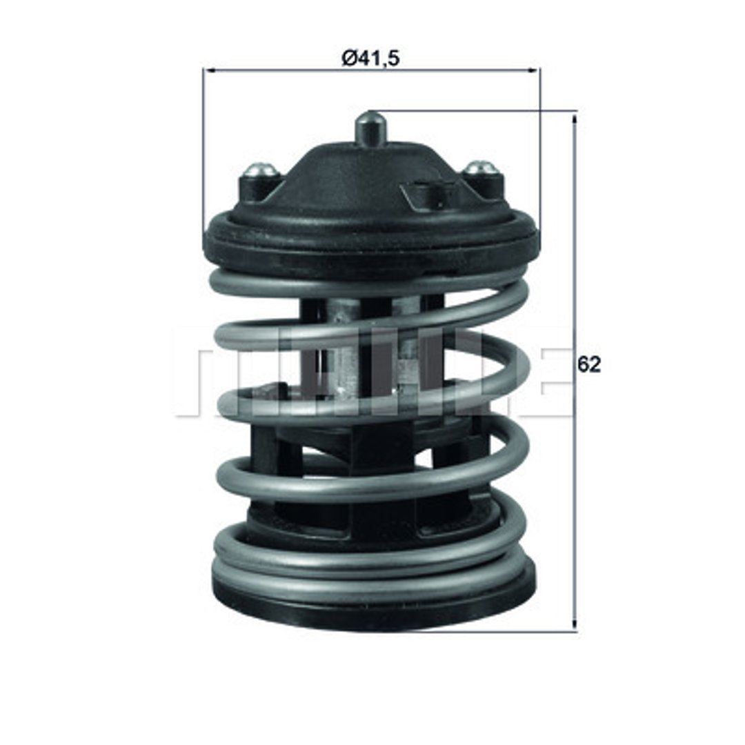 Termostat, płyn chłodzący Mahle TX 163 87D2