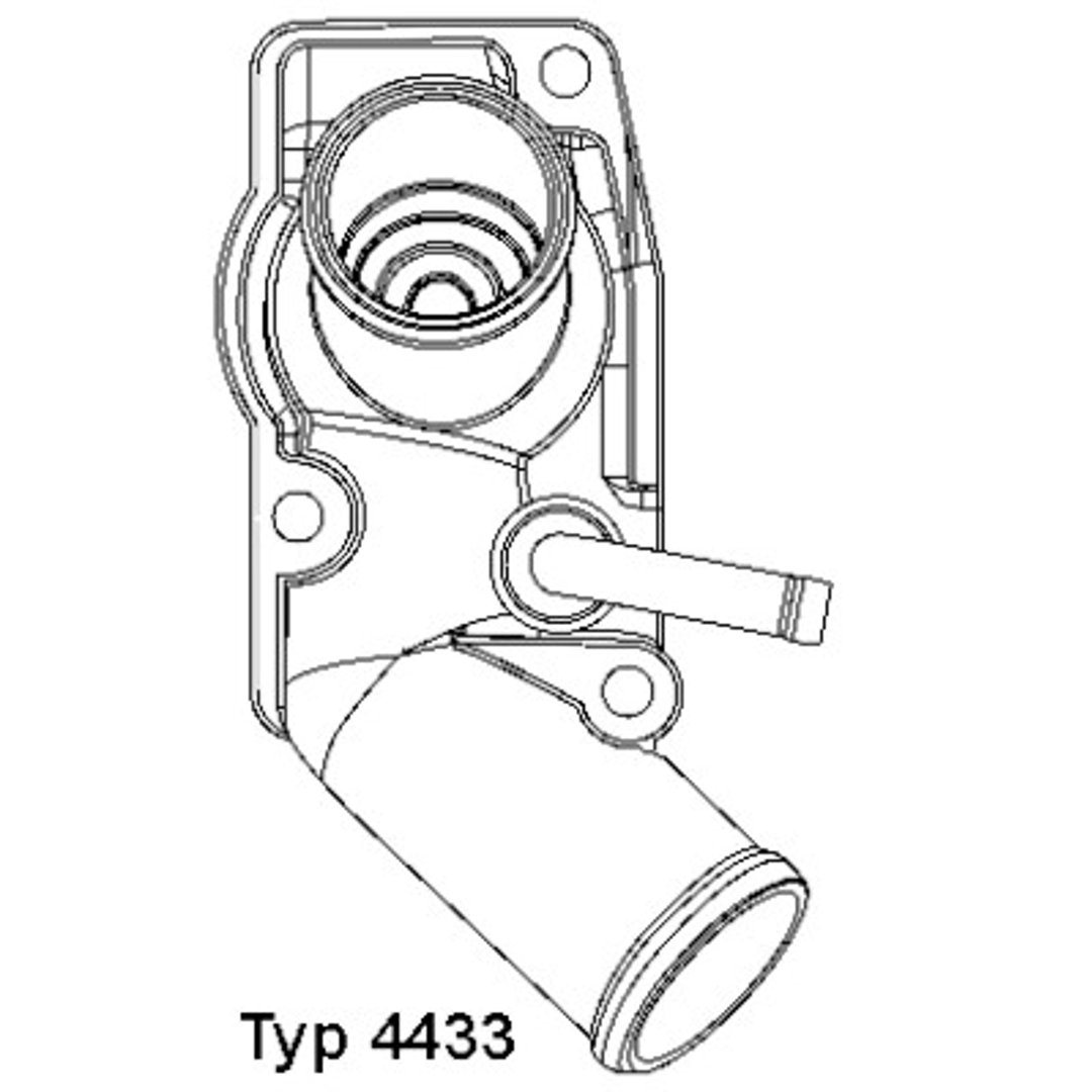 Wahler Termostat ukadu chodzenia 4433.92D