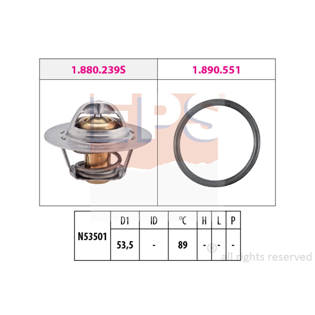 EPS TERMOSTAT CLIO II D DTI 1.880.239