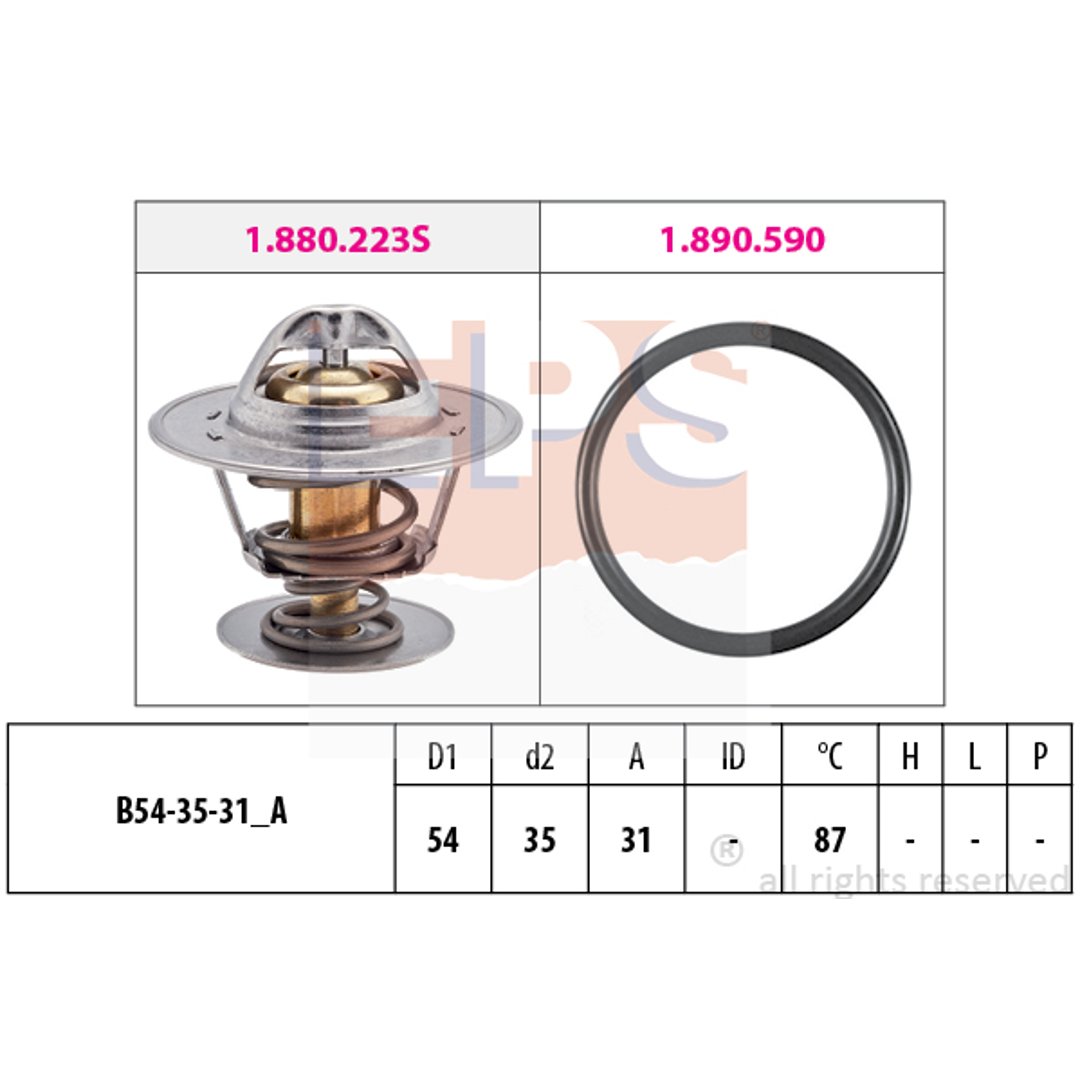 Termostat EPS 1.880.432