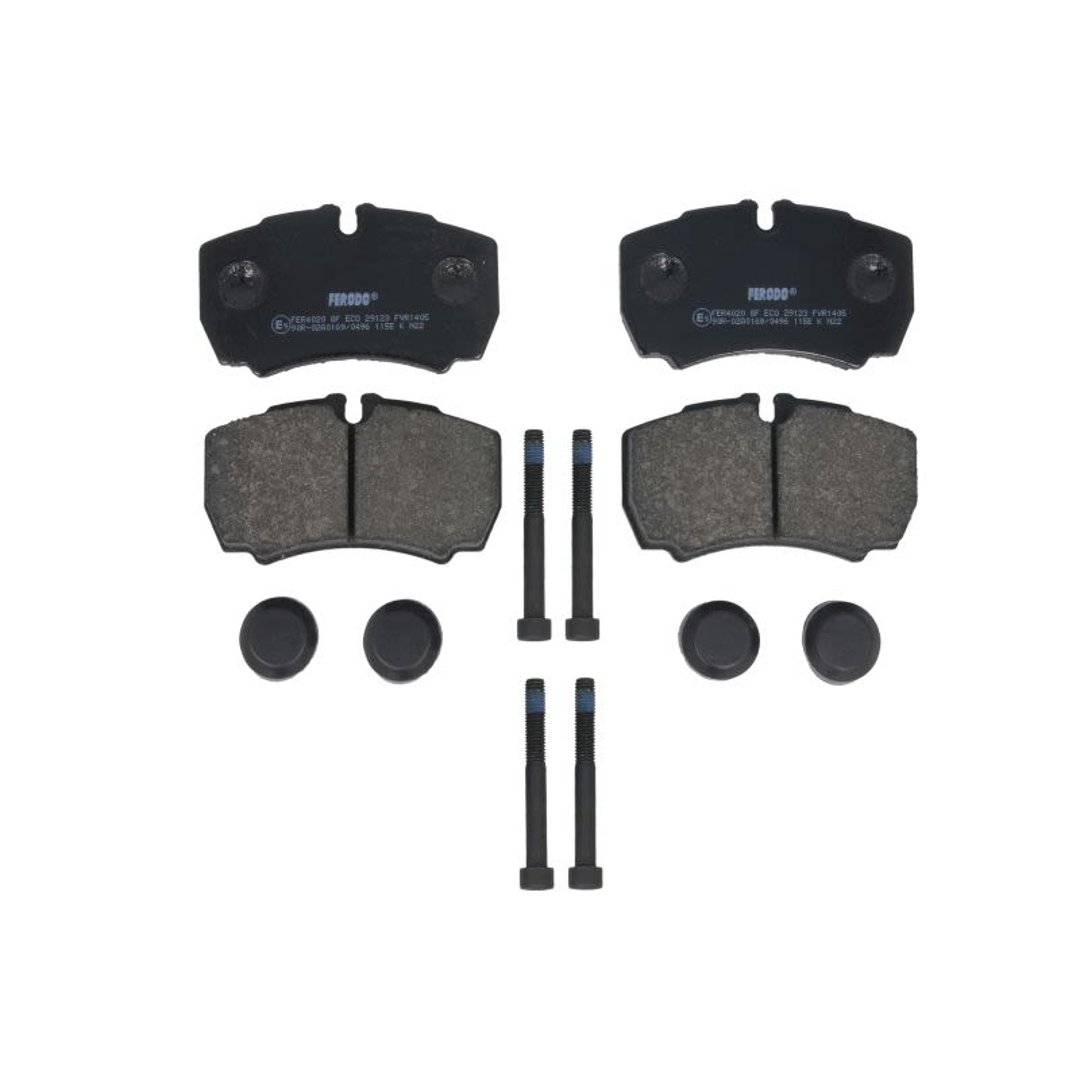 FERODO (FEDERAL-MOGUL) Zestaw klocków hamulcowych, hamulce tarczowe (FEDERAL-MOGUL) FVR1405