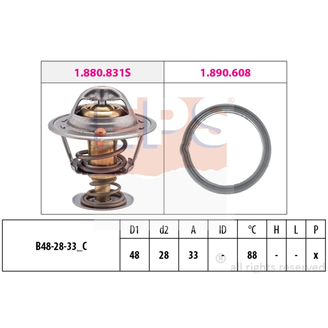 Termostat EPS 1.880.831