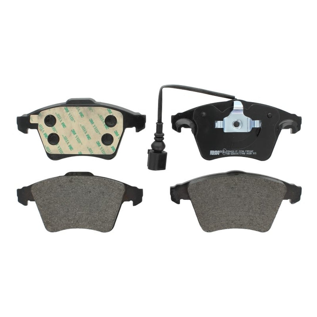FERODO (FEDERAL-MOGUL) Zestaw klocków hamulcowych, hamulce tarczowe (FEDERAL-MOGUL) FVR1642