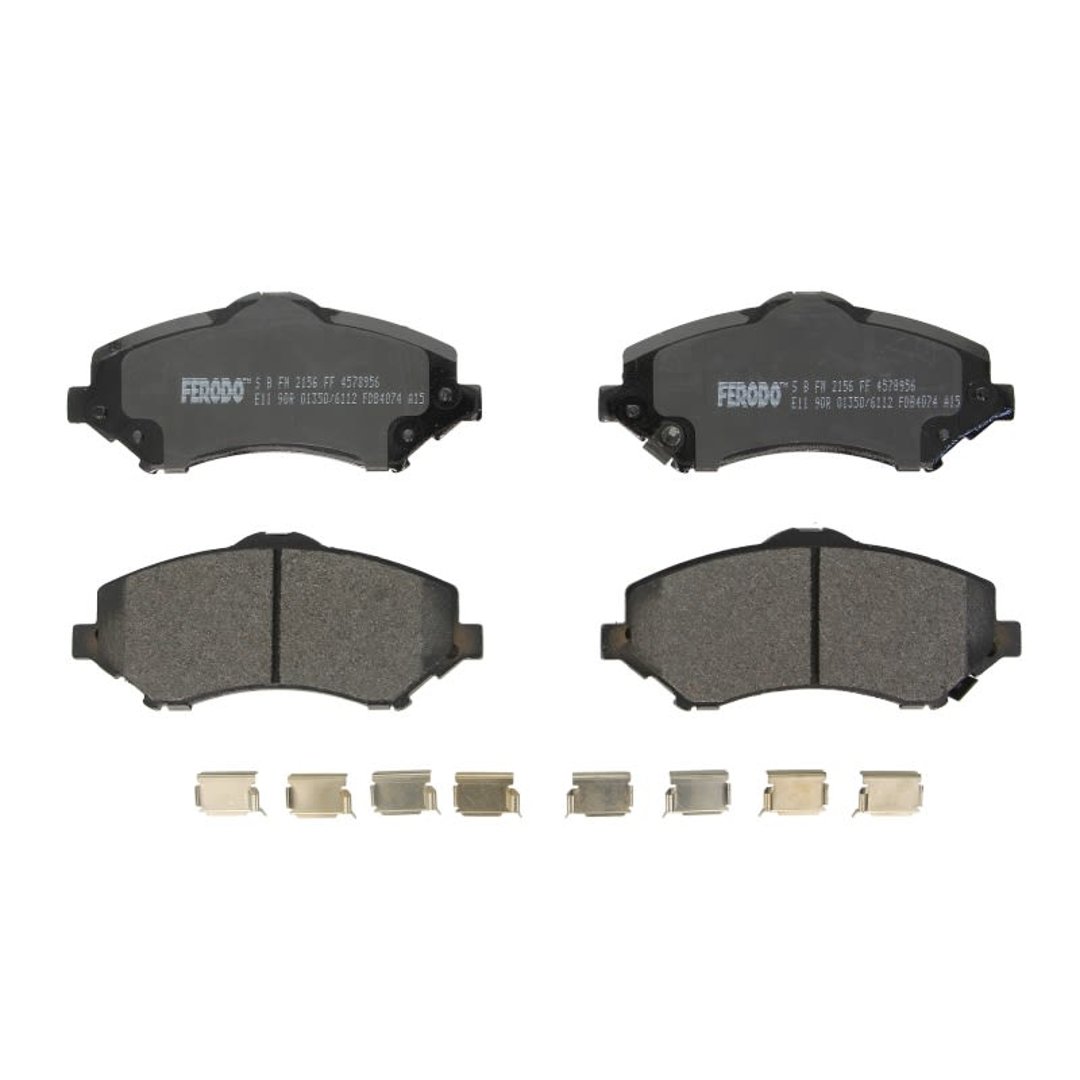 FERODO (FEDERAL-MOGUL) Zestaw klocków hamulcowych, hamulce tarczowe (FEDERAL-MOGUL) FDB4074