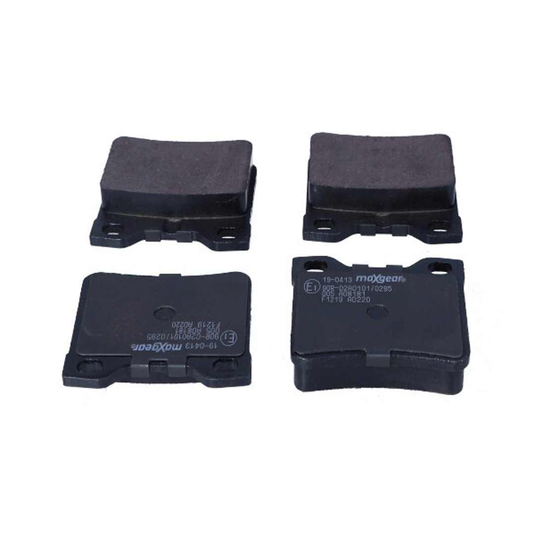 MaxGear Zestaw klocków hamulcowych, hamulce tarczowe 19-0413