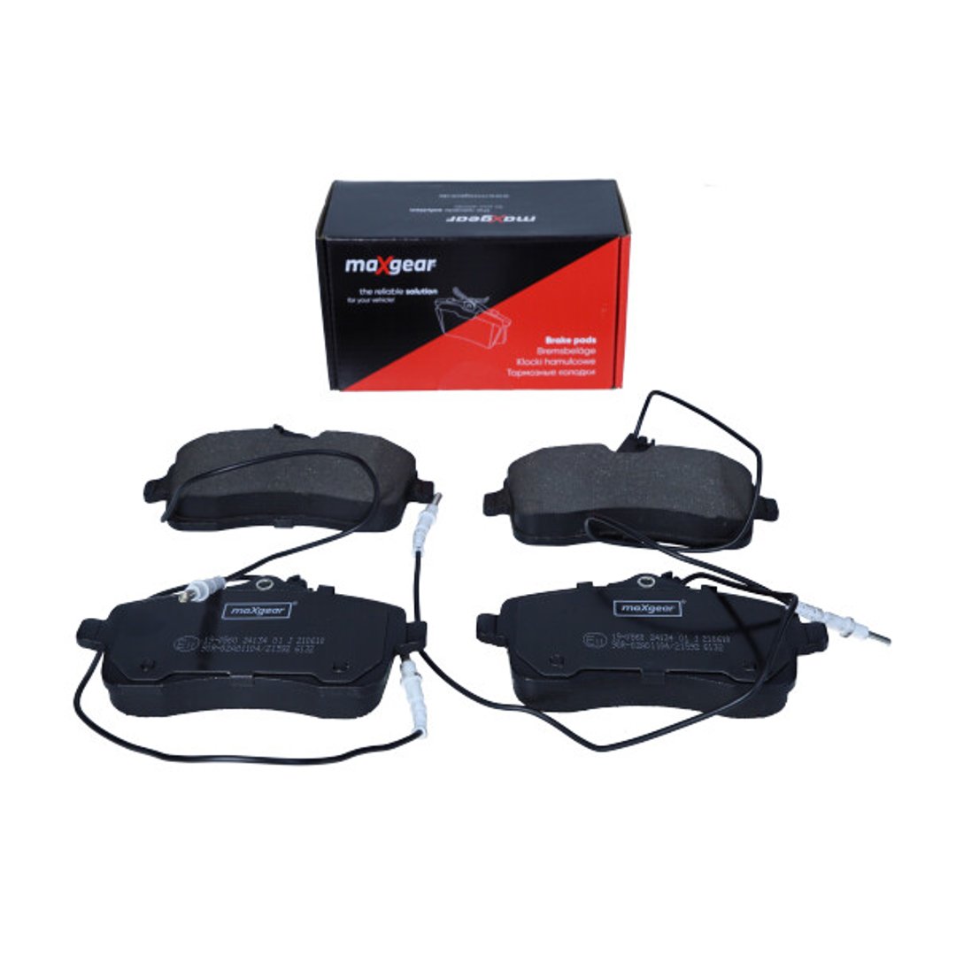 MaxGear Zestaw klocków hamulcowych, hamulce tarczowe 19-0560