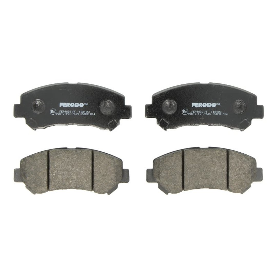 FERODO (FEDERAL-MOGUL) Zestaw klocków hamulcowych, hamulce tarczowe (FEDERAL-MOGUL) FDB4051