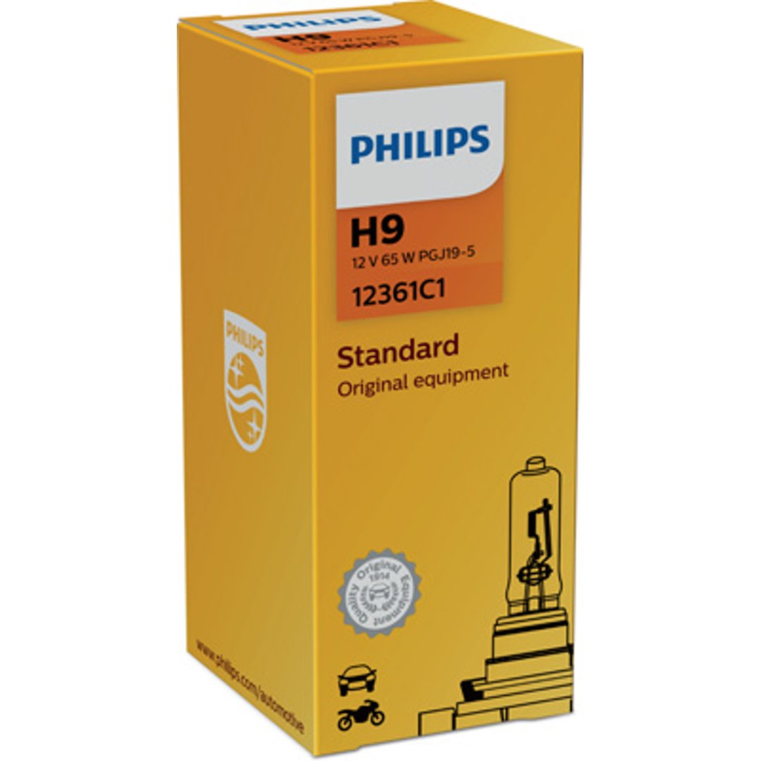 Philips Żarówka H9 65W 12V 12361C1