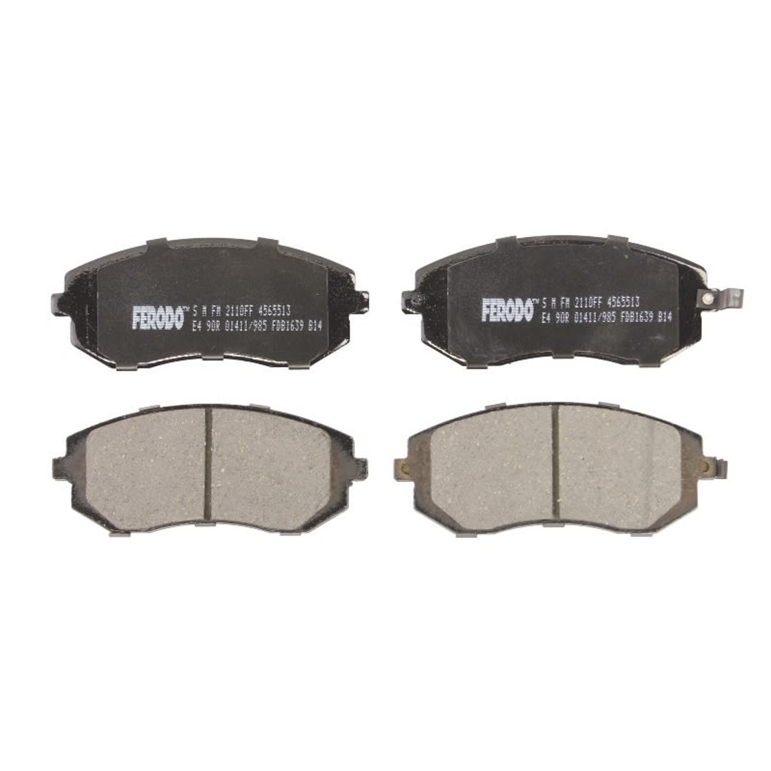 FERODO (FEDERAL-MOGUL) Zestaw klocków hamulcowych, hamulce tarczowe (FEDERAL-MOGUL) FDB1639