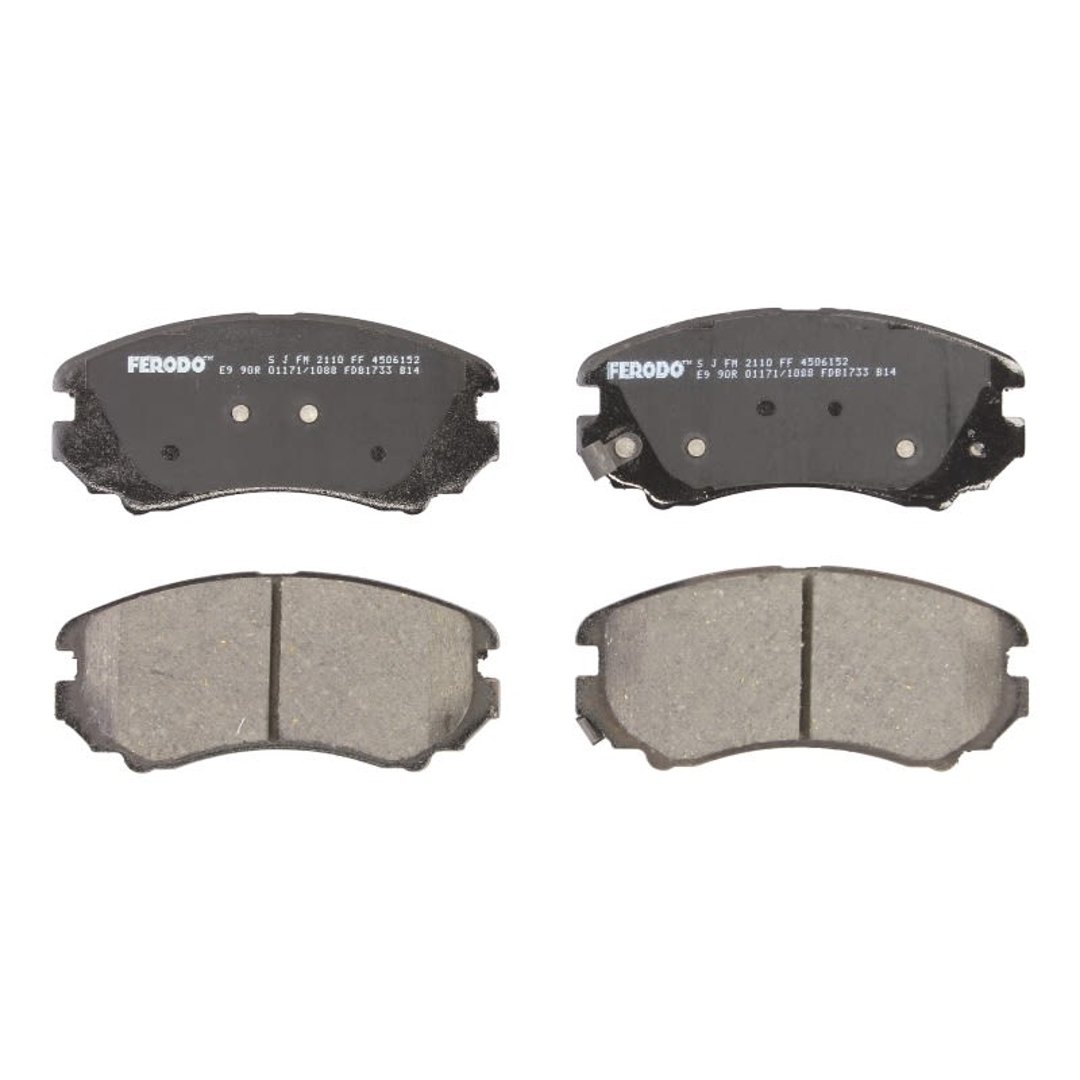 FERODO (FEDERAL-MOGUL) Zestaw klocków hamulcowych, hamulce tarczowe (FEDERAL-MOGUL) FDB1733