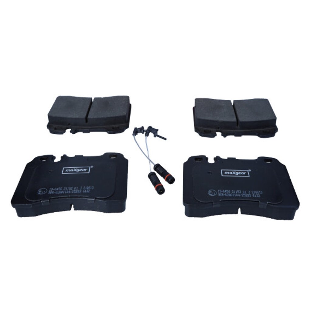 MaxGear Zestaw klocków hamulcowych, hamulce tarczowe 19-0456