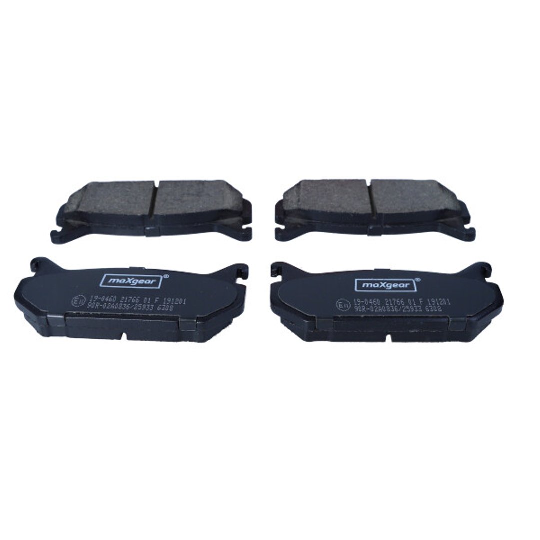 MaxGear Zestaw klocków hamulcowych, hamulce tarczowe 19-0460