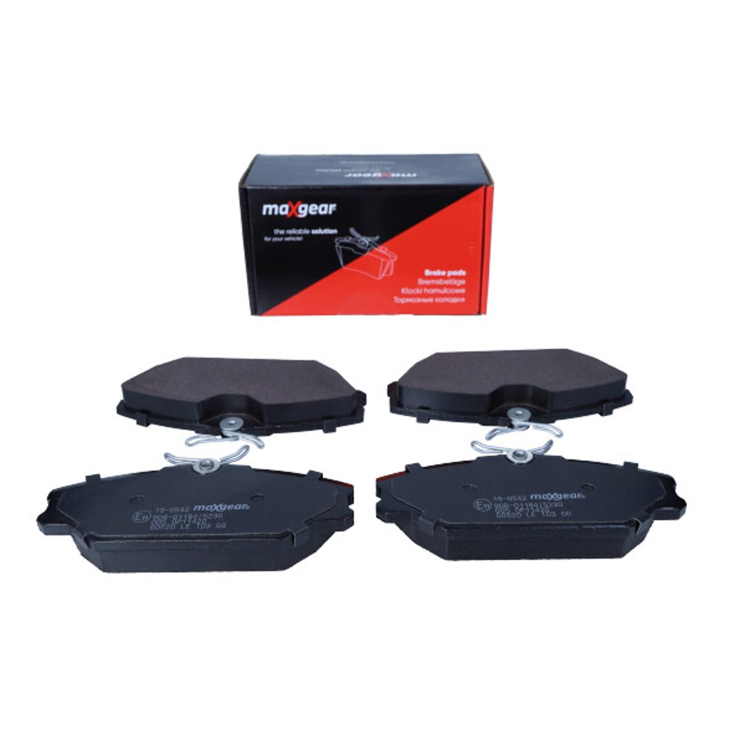 MaxGear Zestaw klocków hamulcowych, hamulce tarczowe 19-0542