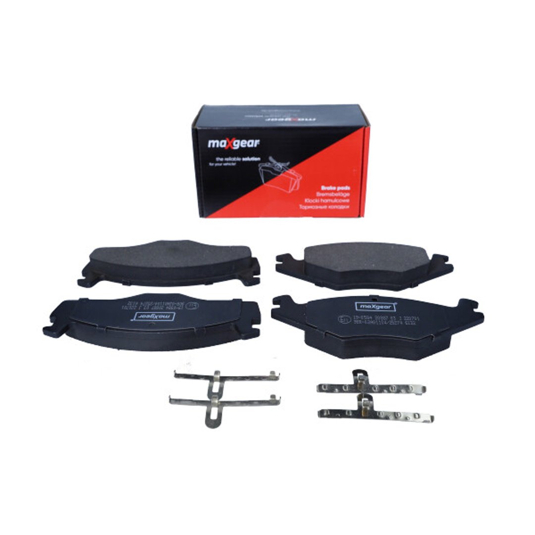 MaxGear Zestaw klocków hamulcowych, hamulce tarczowe 19-0584