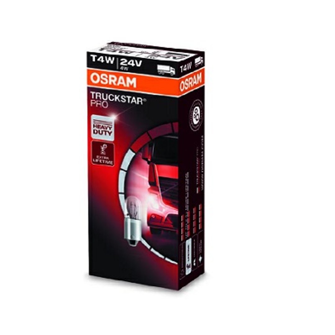 OSRAM T4W 24V 4W BA9s TRUCKSTARR PRO