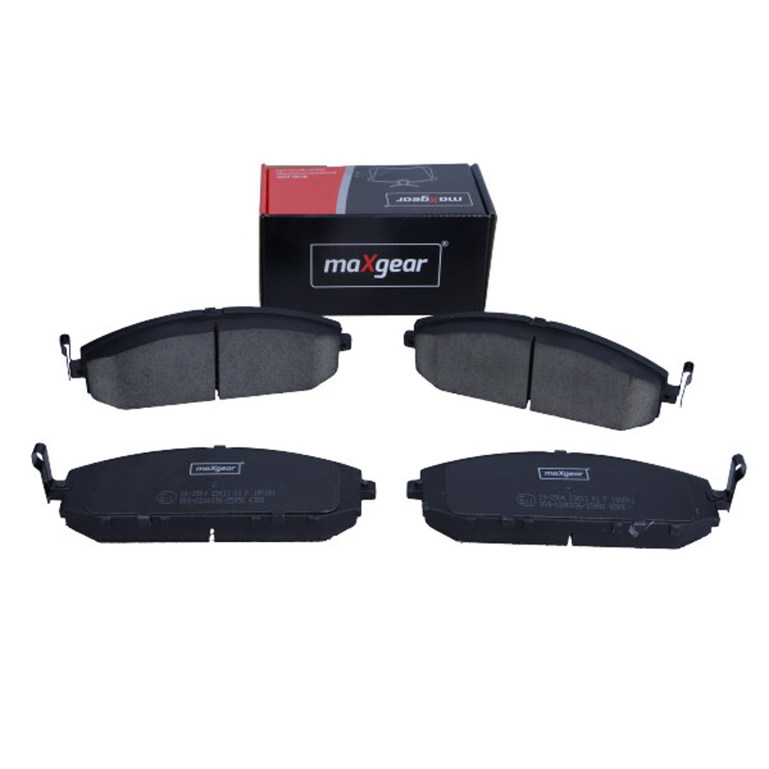 MaxGear Zestaw klocków hamulcowych, hamulce tarczowe 19-1504 19-1504