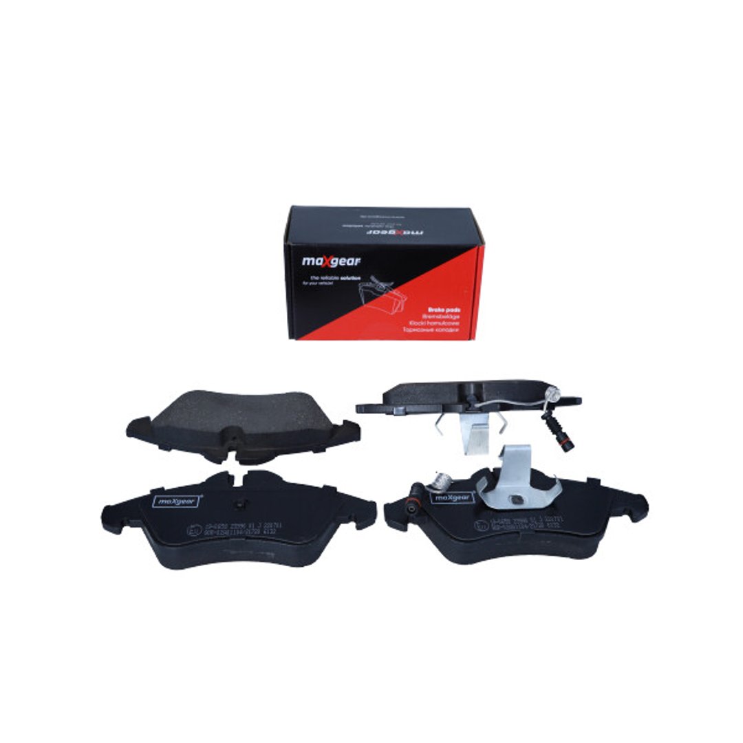 MaxGear Zestaw klocków hamulcowych, hamulce tarczowe 19-0658