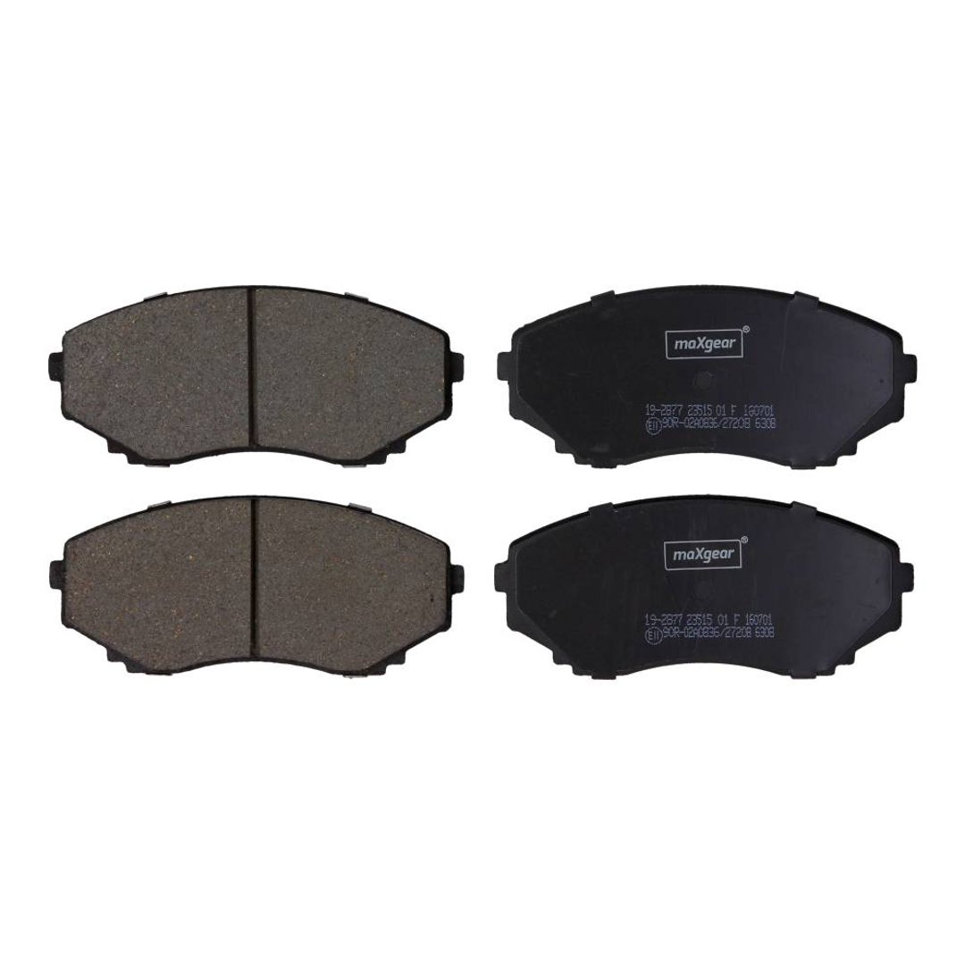 Klocki hamulcowe - komplet MAXGEAR 19-2877