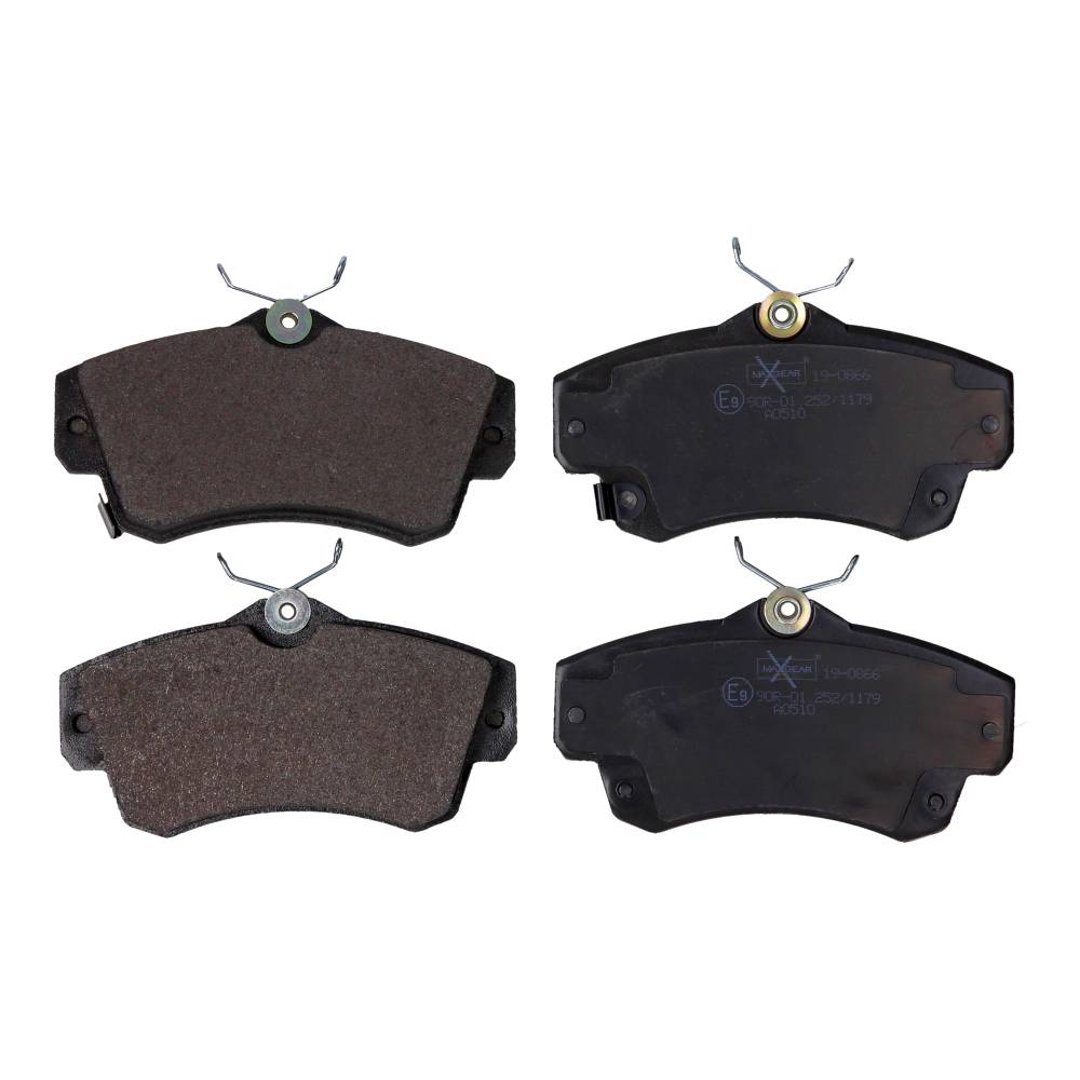 MaxGear Zestaw klocków hamulcowych, hamulce tarczowe 19-0866