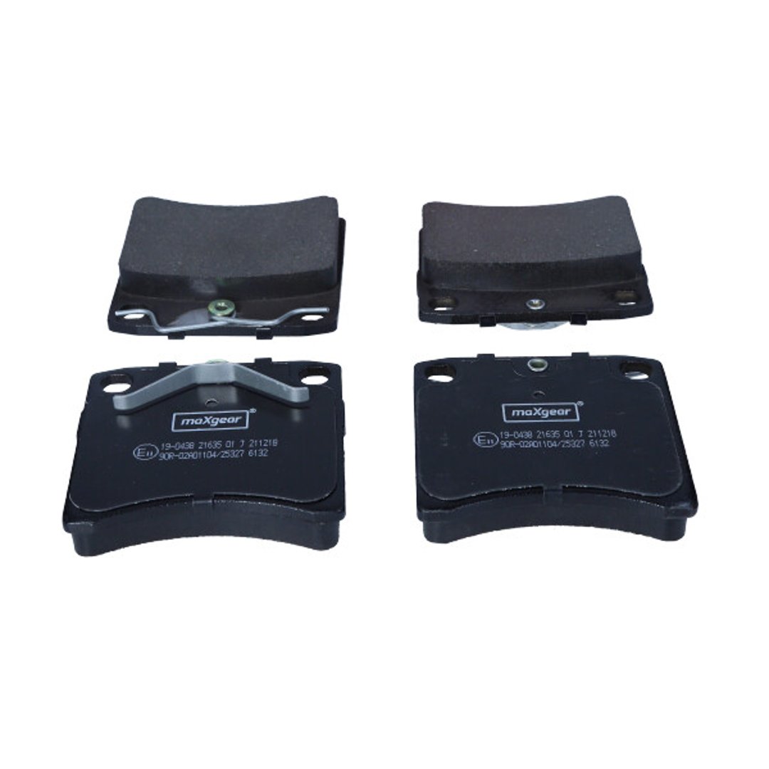 MaxGear Zestaw klocków hamulcowych, hamulce tarczowe 19-0438