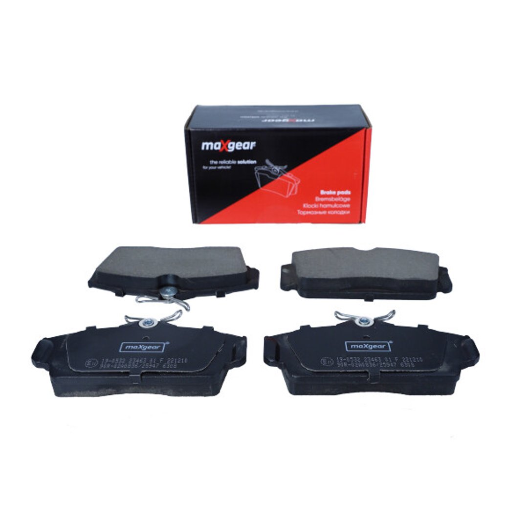MaxGear Zestaw klocków hamulcowych, hamulce tarczowe 19-0532