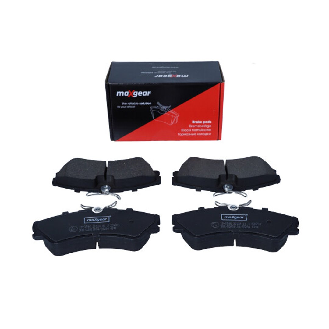 MaxGear Zestaw klocków hamulcowych, hamulce tarczowe 19-0546