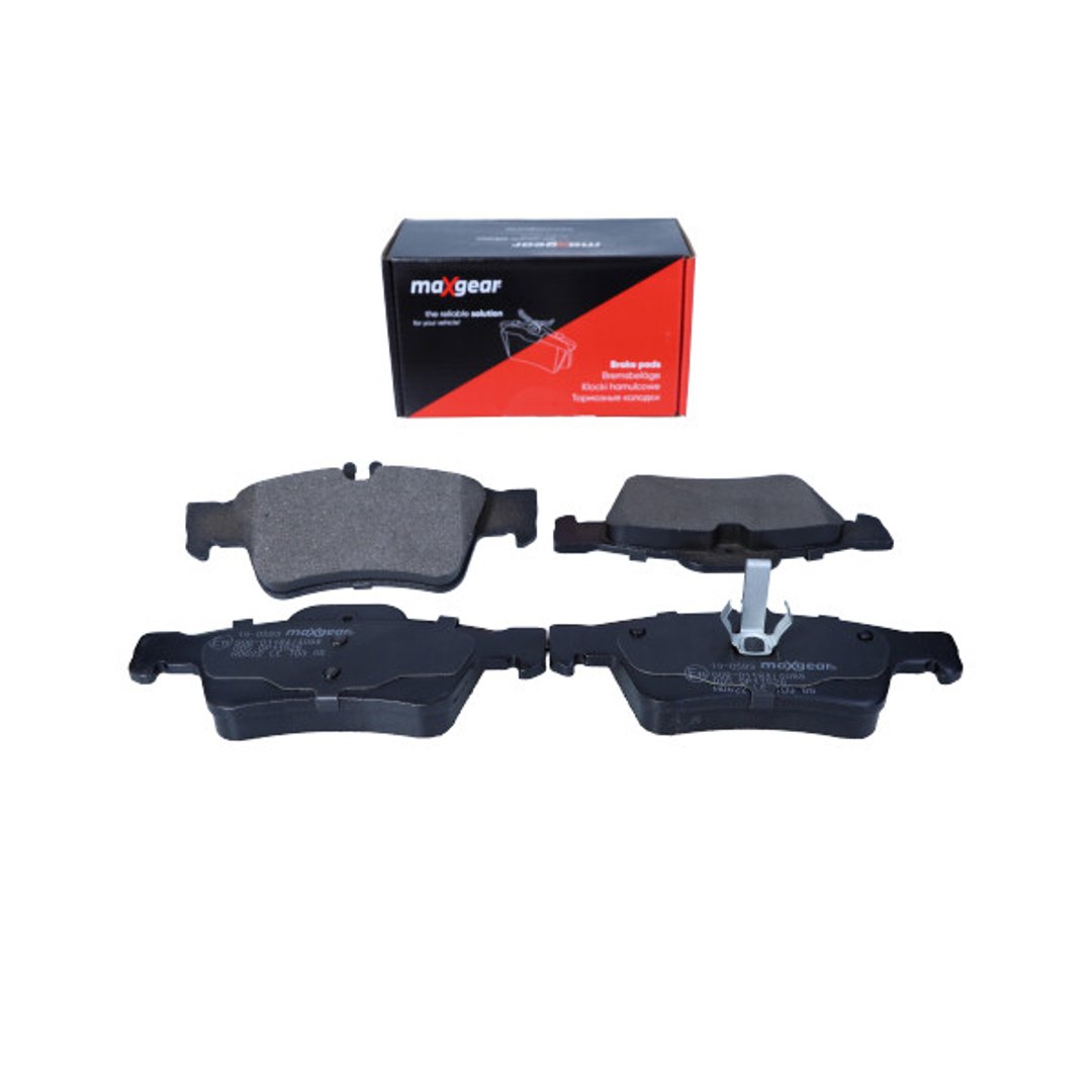 MaxGear Zestaw klocków hamulcowych, hamulce tarczowe 19-0593