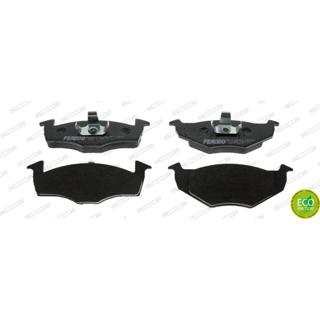 FERODO (FEDERAL-MOGUL) Zestaw klocków hamulcowych, hamulce tarczowe (FEDERAL-MOGUL) FDB1288
