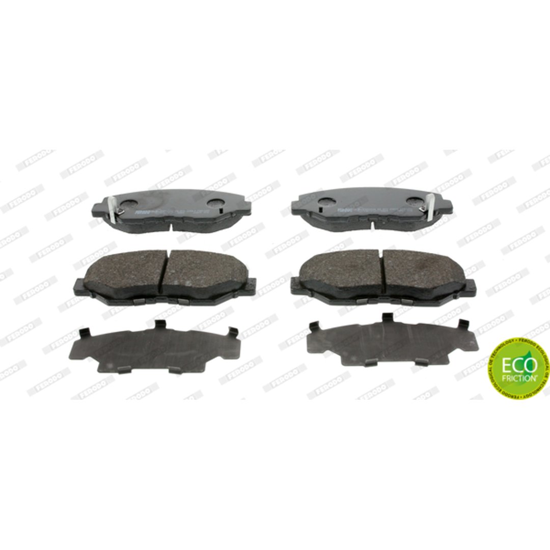 FERODO (FEDERAL-MOGUL) Zestaw klocków hamulcowych, hamulce tarczowe (FEDERAL-MOGUL) FDB1658