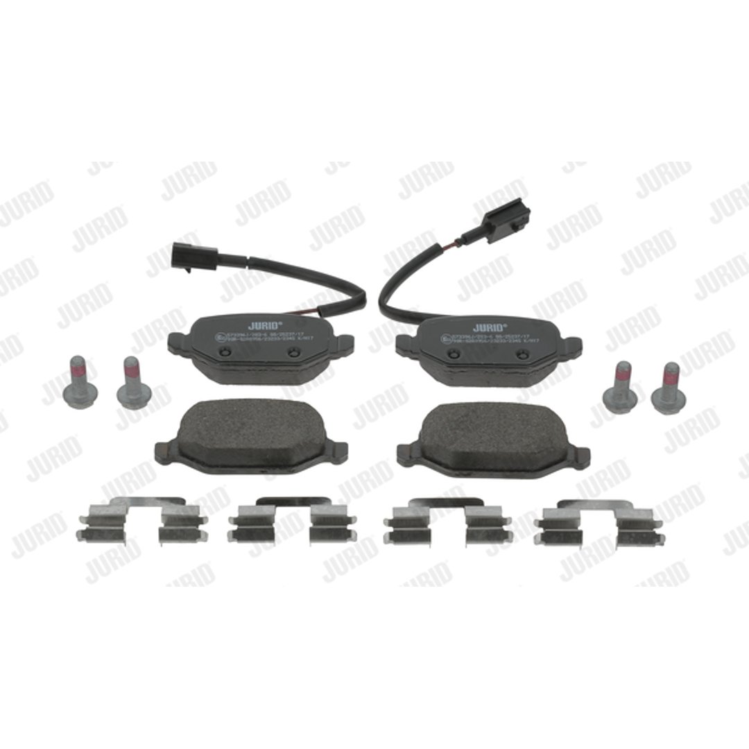 Klocki hamulcowe - komplet JURID 573396J