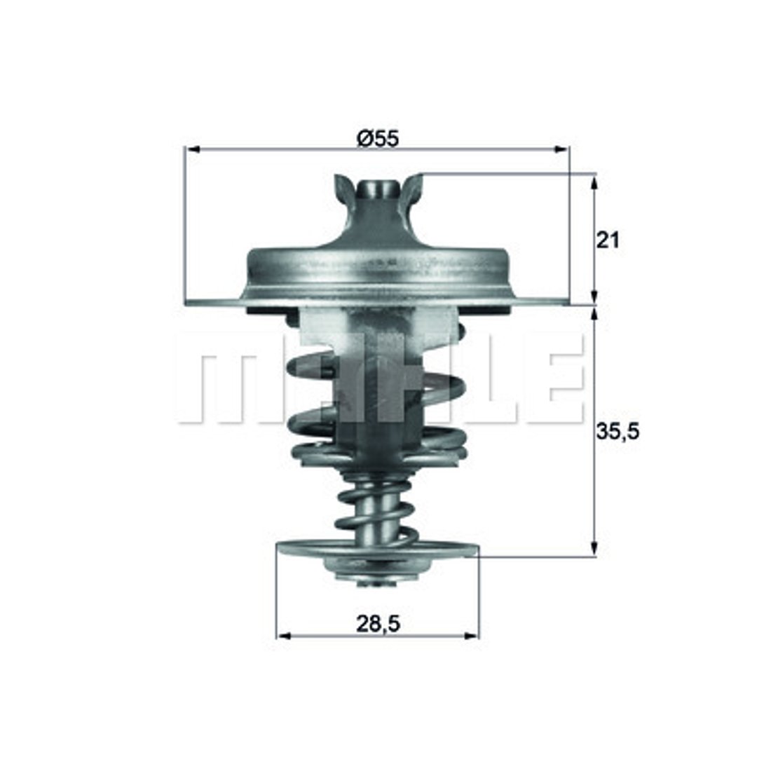 MAHLE Original MAHLE Original TX 67 83D termostat, płyn chłodzący TX 67 83D