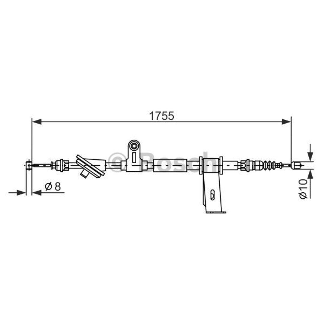 Bosch Cięgno, hamulec postojowy 1 987 477 111